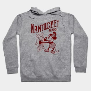 Steamboat Willie - Nantucket MA. Hoodie